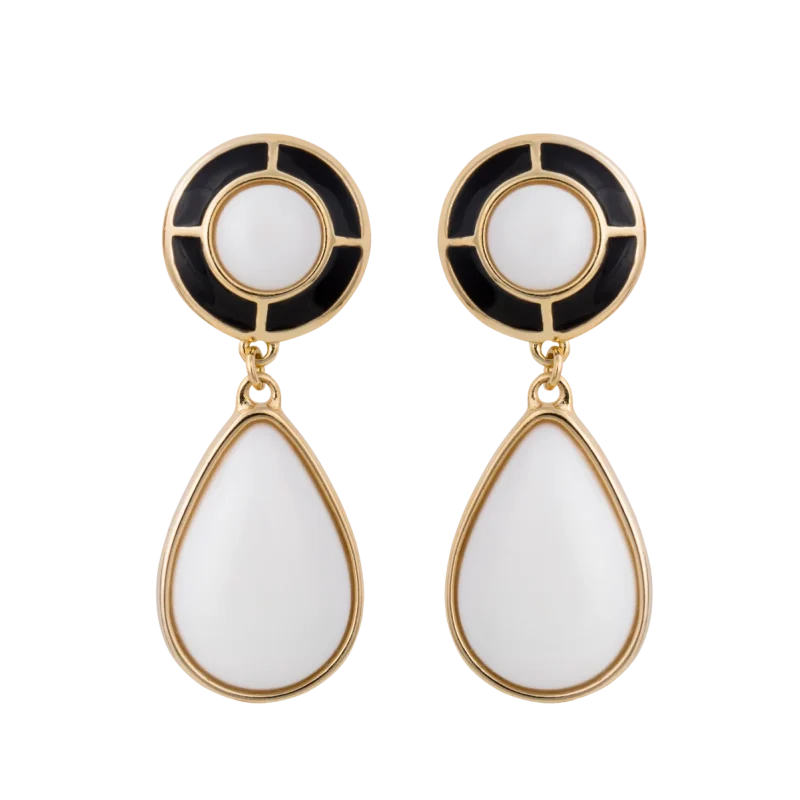 Dark earrings