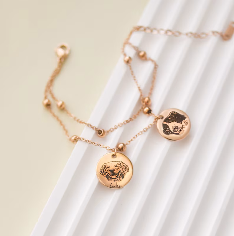 Keepsake Dog Charm Bracelet