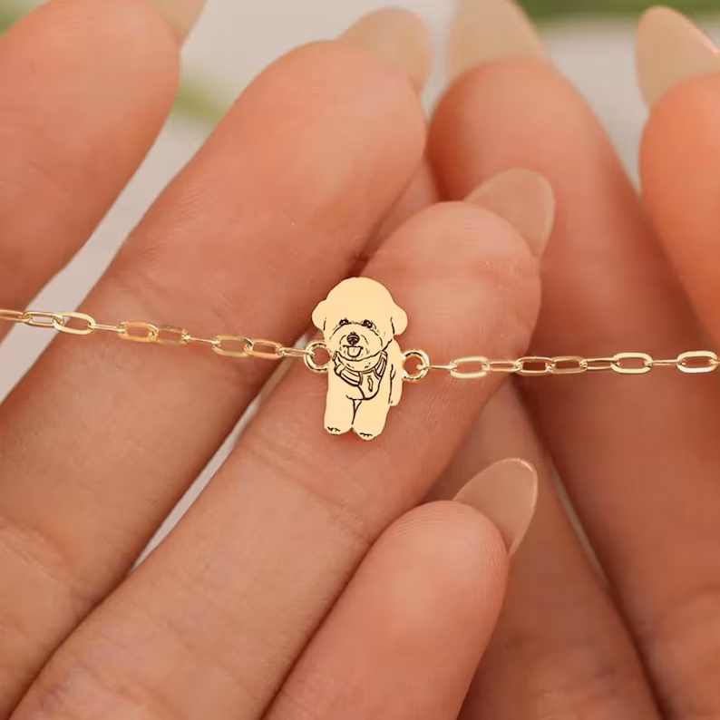 Pet Photo Bracelet Dog Memorial