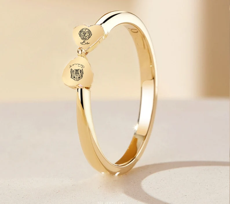 Delicate Bowknot Rings For Women