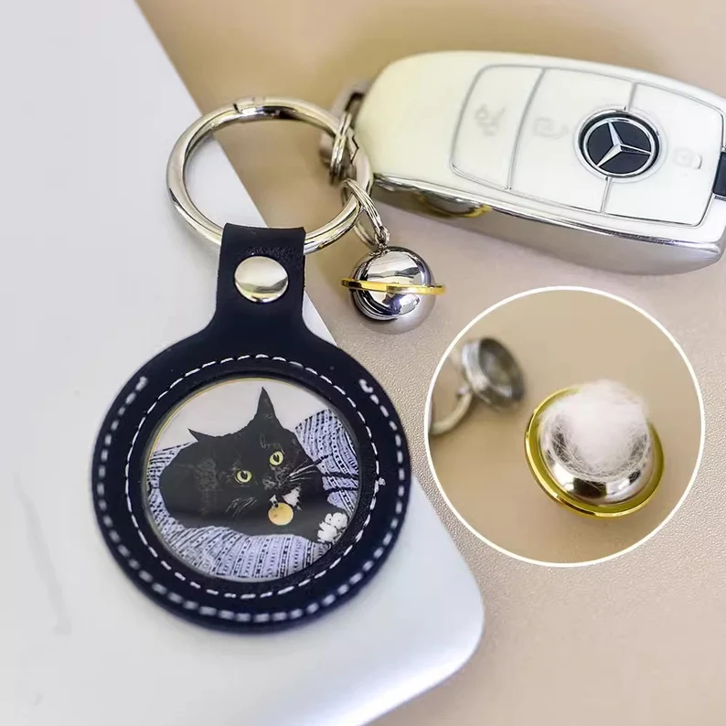 Custom Pet Hair Keychain