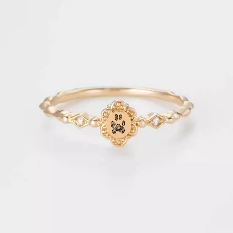 Split Band Ring for Women