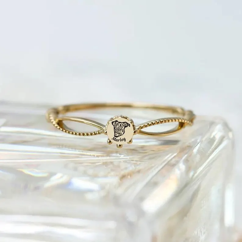 Split Band, Sterling Silver Ring